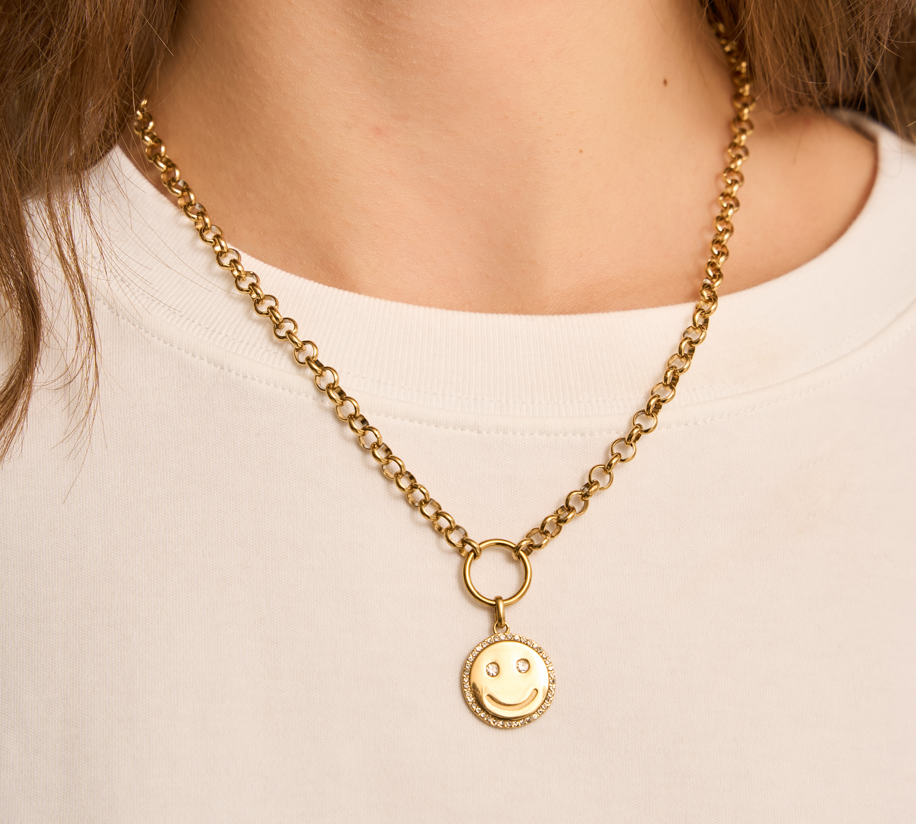 Rolo Chain with Carabiner
