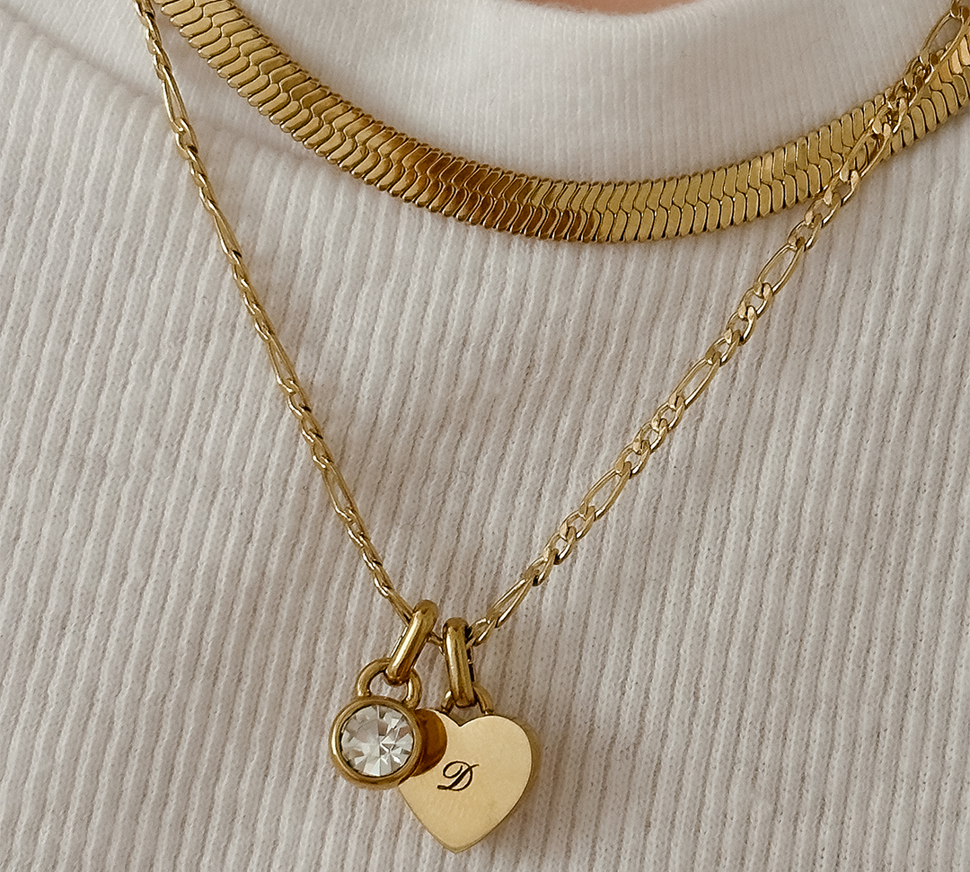 Engravable Petite Heart Charm