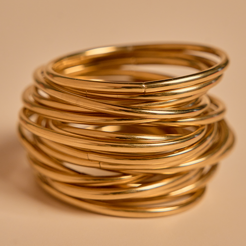 Stack of Margaret Bracelets