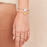 Engravable Heart Bracelet