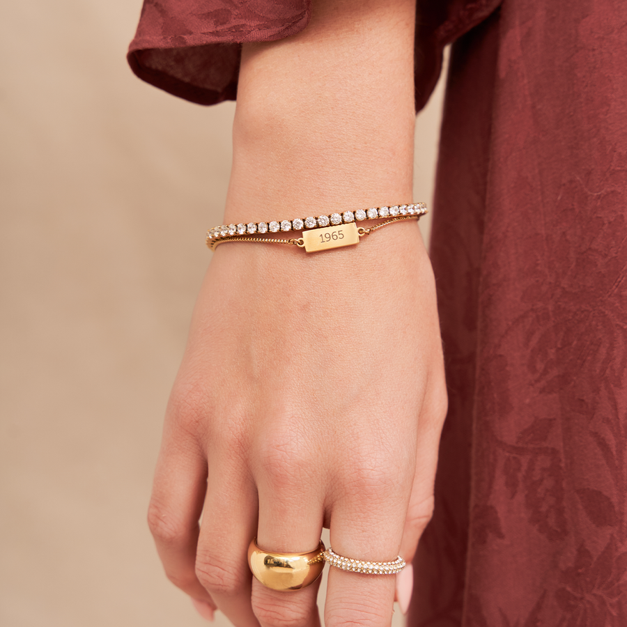 Engravable Bar Bracelet
