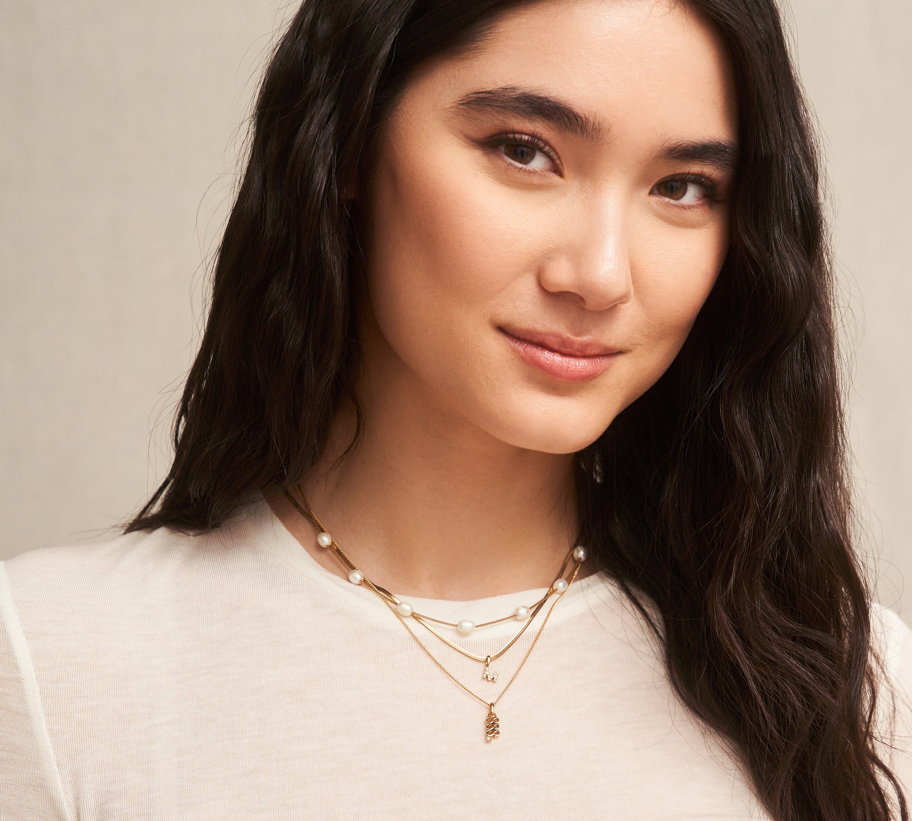 JRC x SB String of Pearls Necklace