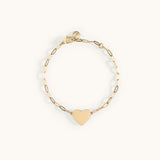 Engravable Heart Bracelet