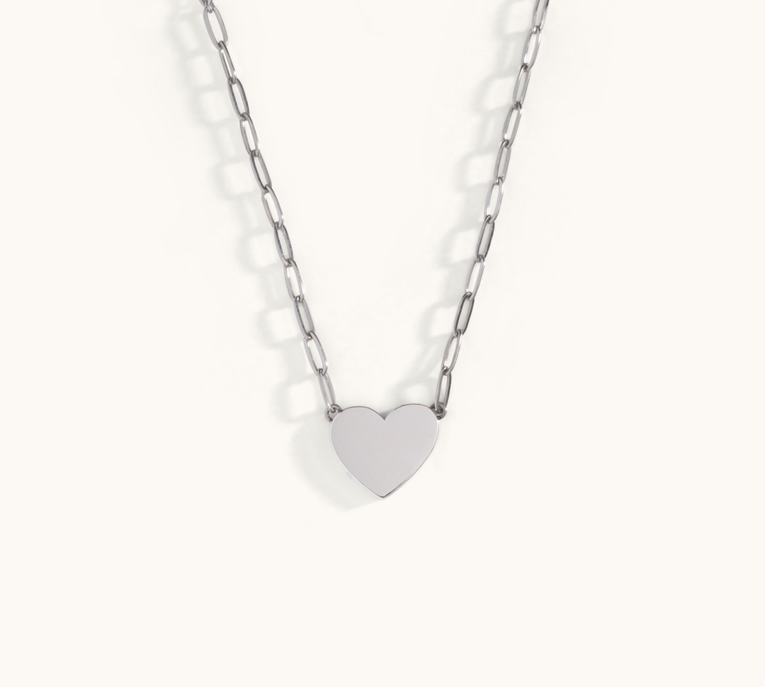 Engravable Heart Necklace