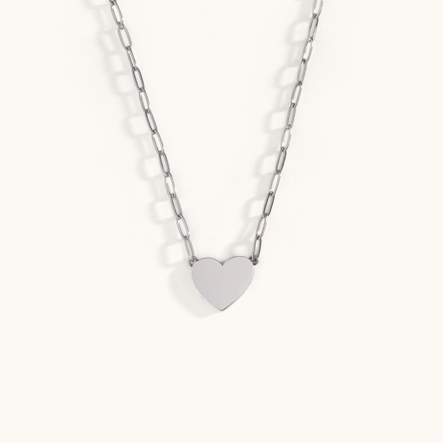 Engravable Heart Necklace