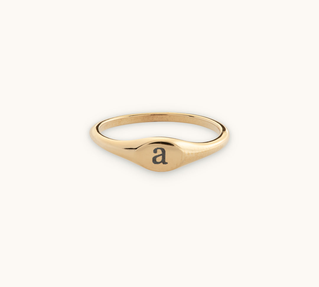 Engravable Signet Ring