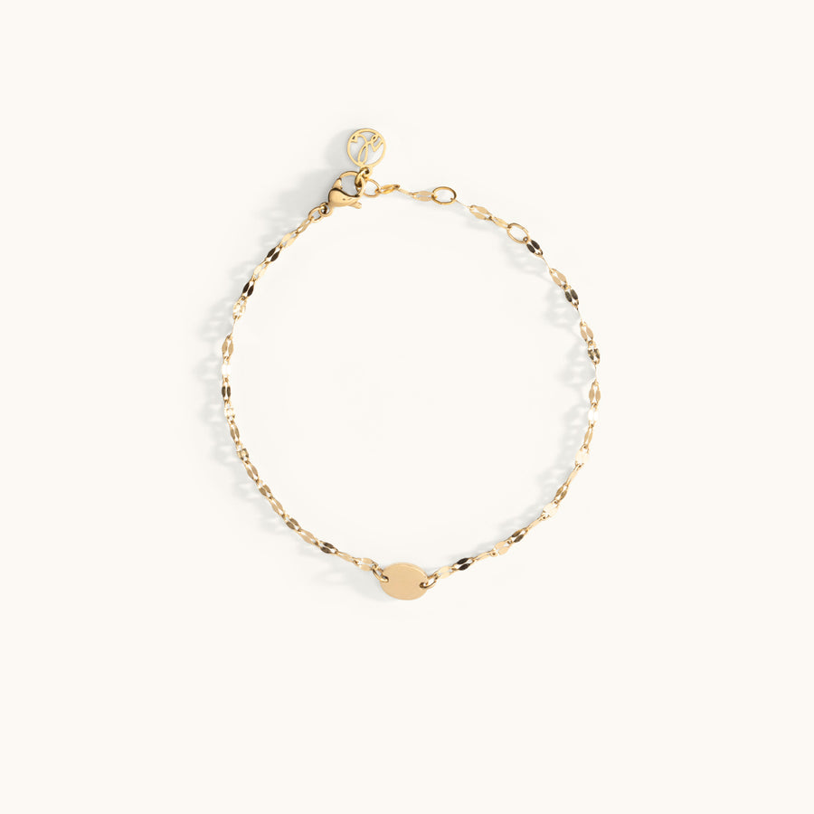 Engravable Oval Bracelet