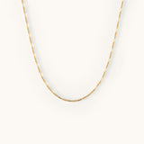 Petite Mixed Paperclip Necklace